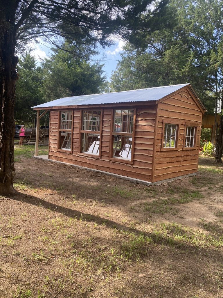 Texas Greenhouse Custom Windows Opened