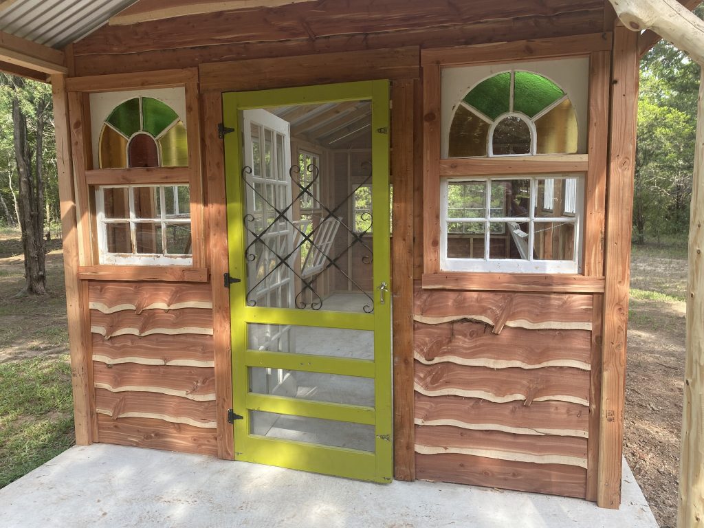 Texas Greenhouse Custom Windows Around Green House 